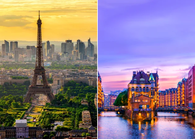 París, Francia + Hamburgo, Alemania