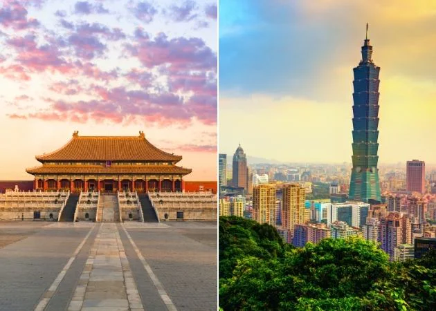 Pekín, China + Taipei, Taiwan