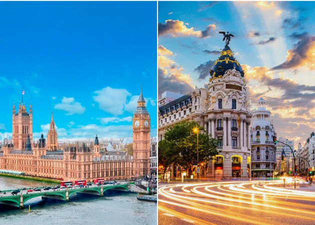 Londres, Reino Unido + Madrid, España