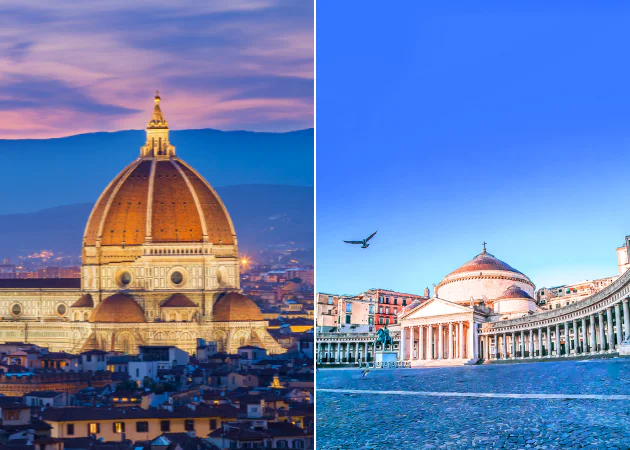 Florencia + Nápoles, Italia